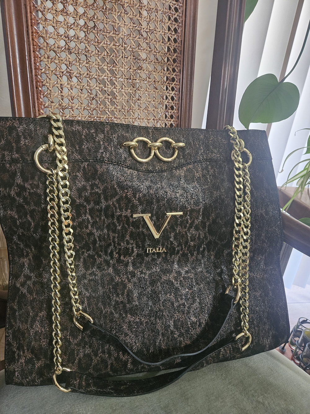 V Italia By Versace Tote Bag